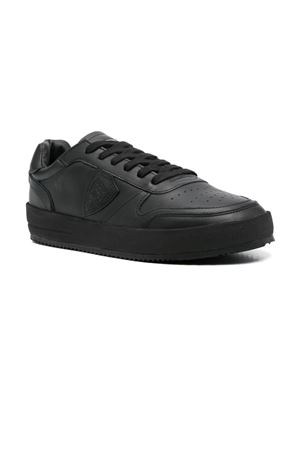 Nice Low-Top Sneakers in Leather, Black PHILIPPE MODEL | VNLUV004